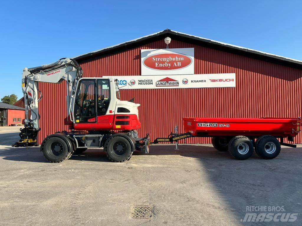 Takeuchi TB 395 W Ratiniai ekskavatoriai