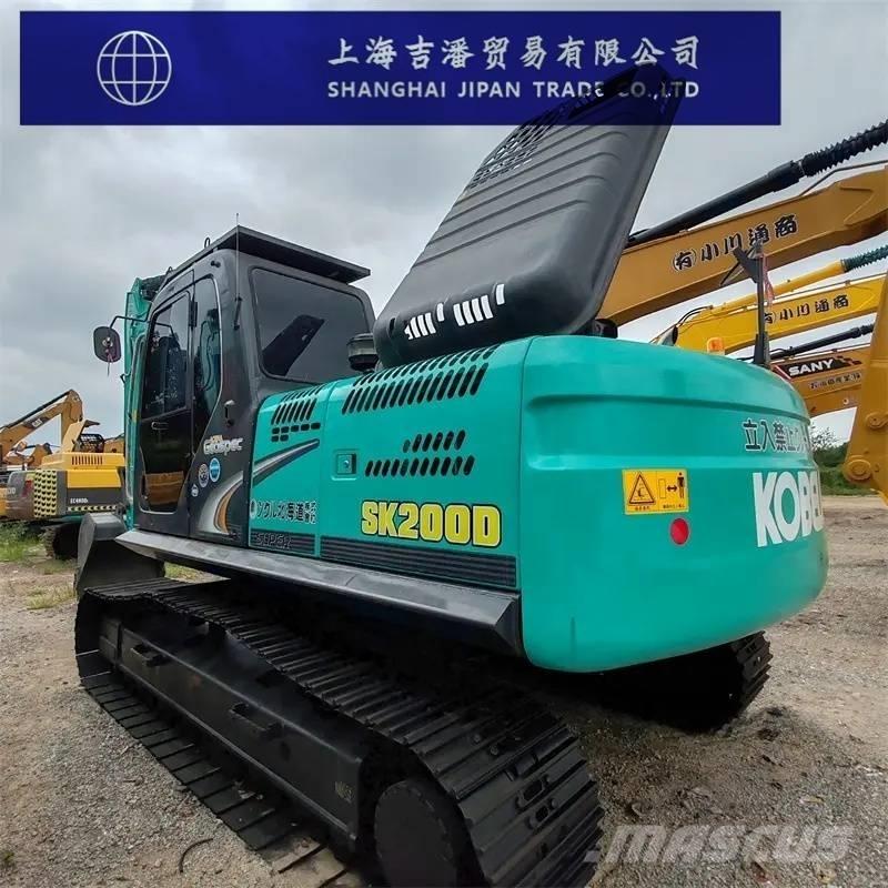 Kobelco SK 200 Vikšriniai ekskavatoriai