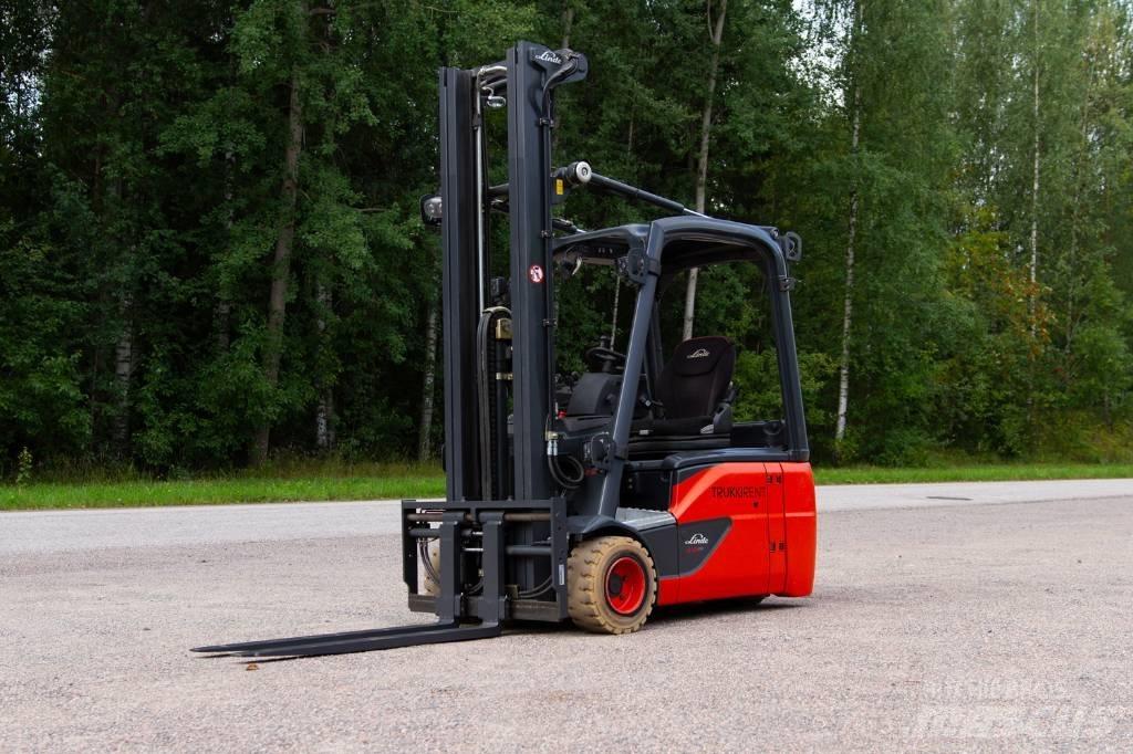 Linde E18-02 Elektriniai šakiniai krautuvai