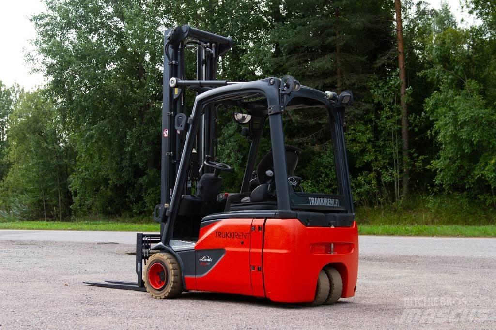 Linde E18-02 Elektriniai šakiniai krautuvai