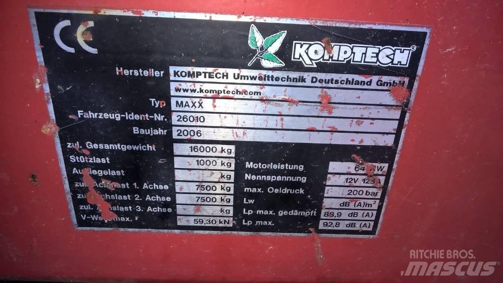Komptech Maxx Mobilūs sietai
