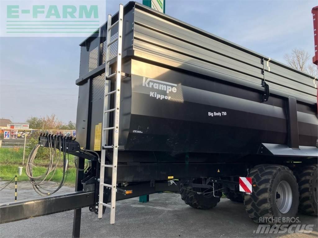Krampe BigBody 750 Bendrosios paskirties priekabos