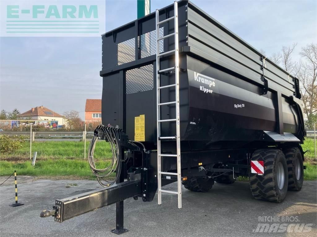 Krampe BigBody 750 Bendrosios paskirties priekabos