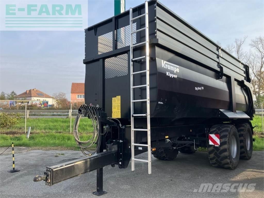 Krampe BigBody 750 Bendrosios paskirties priekabos