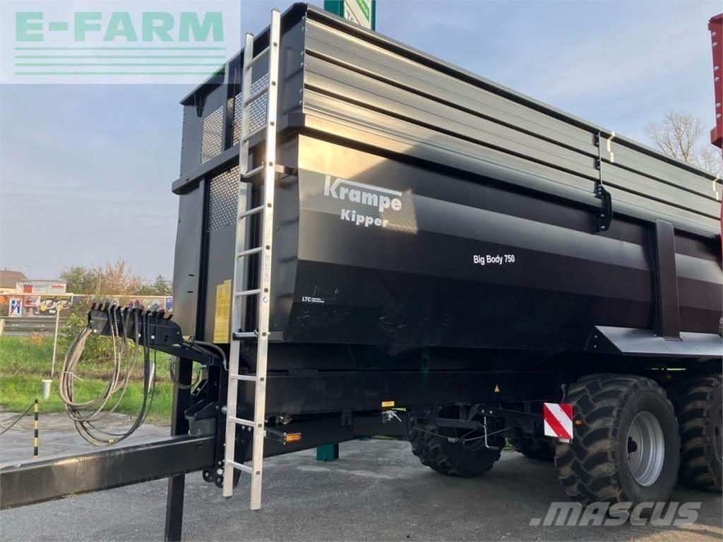 Krampe BigBody 750 Bendrosios paskirties priekabos