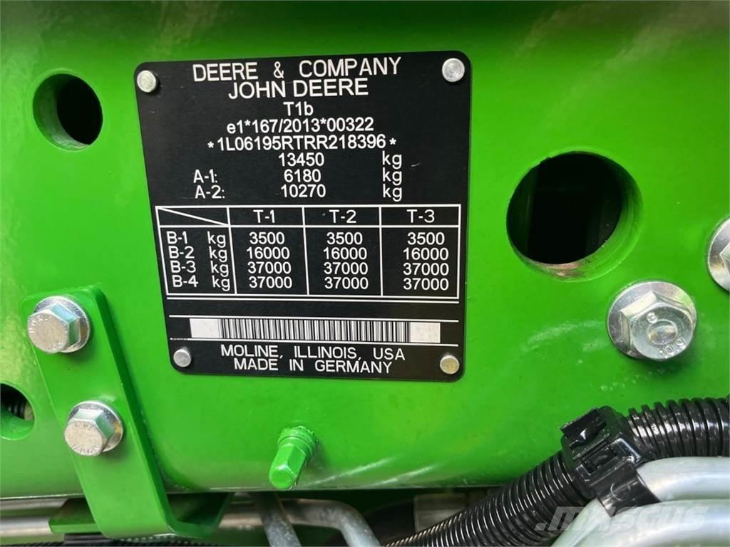 John Deere 6R195 Traktoriai