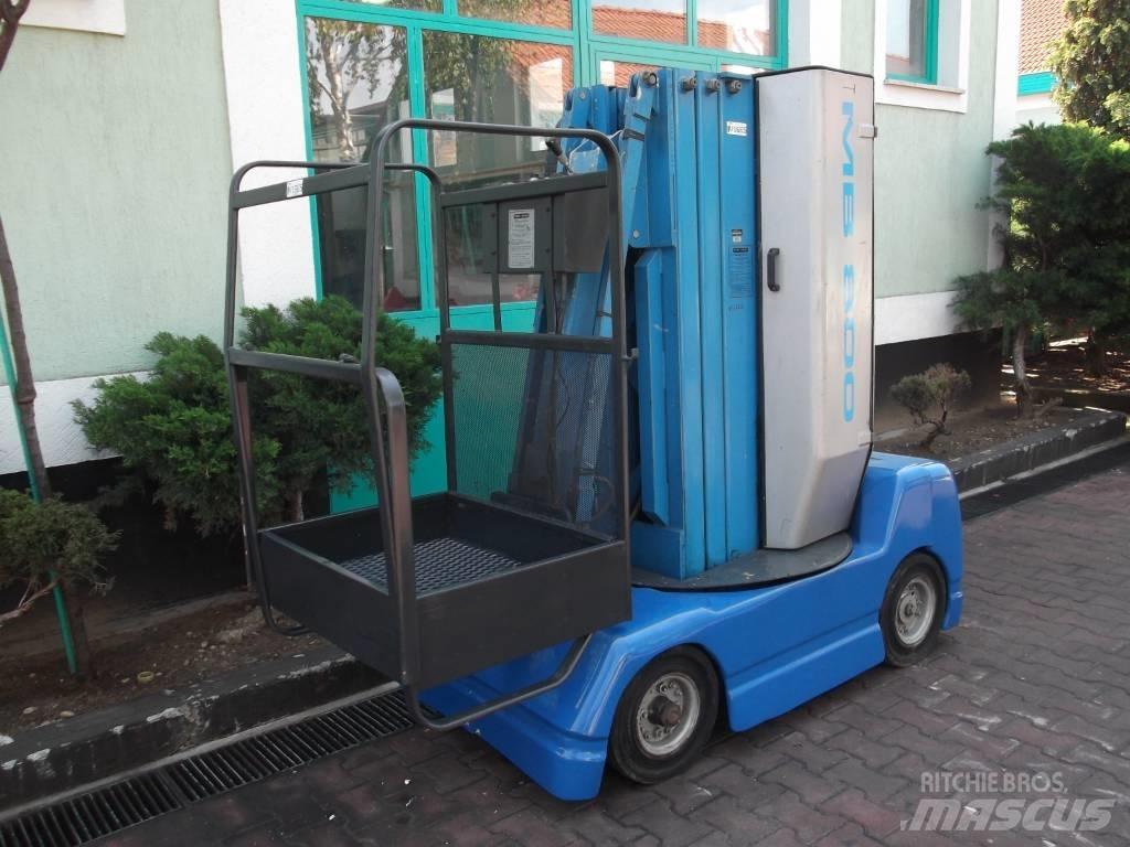  SIMONA MB800     V-1665 Vertikalūs stiebiniai keltuvai