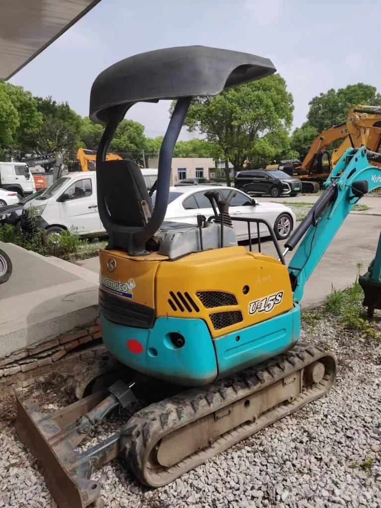 Kubota U 15 Mini ekskavatoriai < 7 t