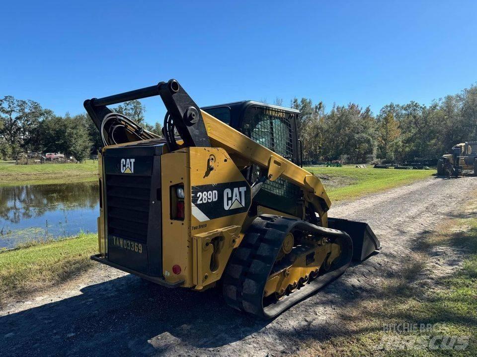 CAT 289 D Krautuvai su šoniniu pasukimu