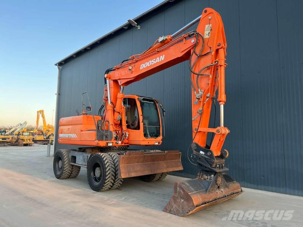 Doosan DX170W Ratiniai ekskavatoriai