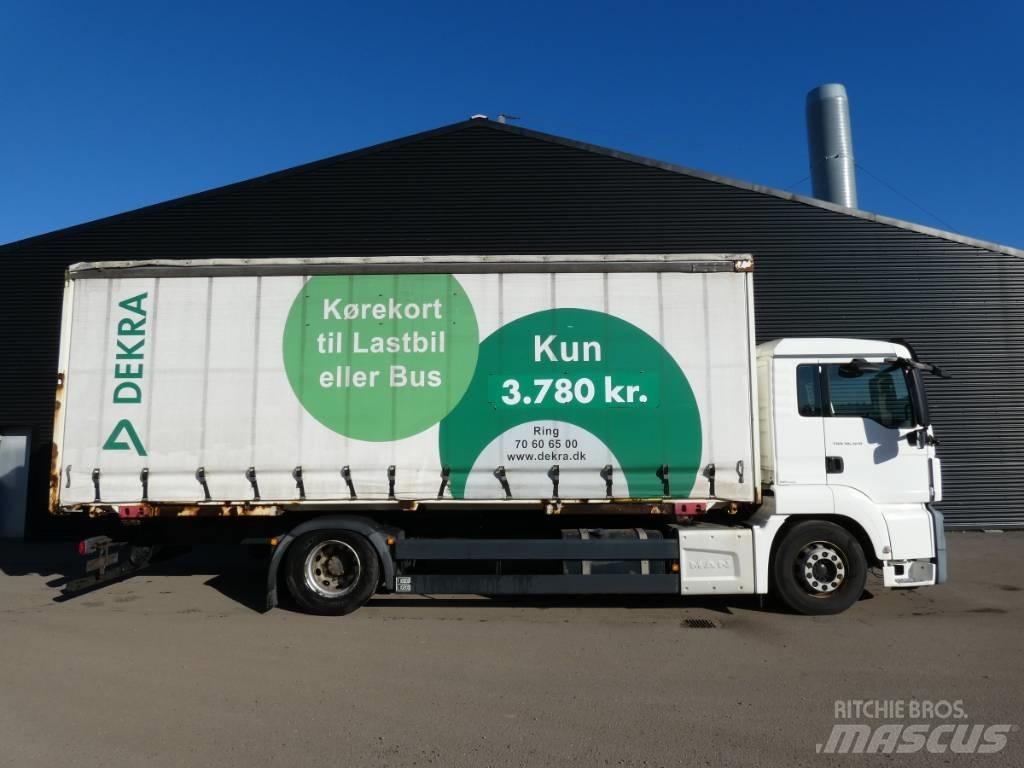 MAN TGS 18.320 Priekabos su tentu