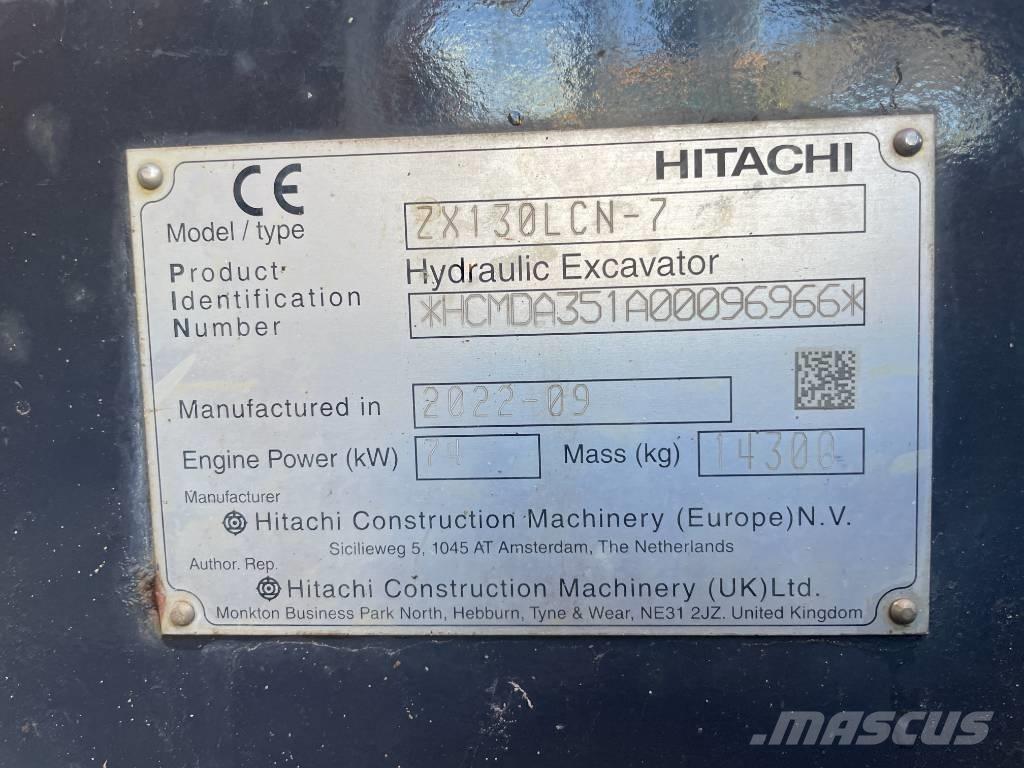 Hitachi ZX 130 LCN-7 Vikšriniai ekskavatoriai