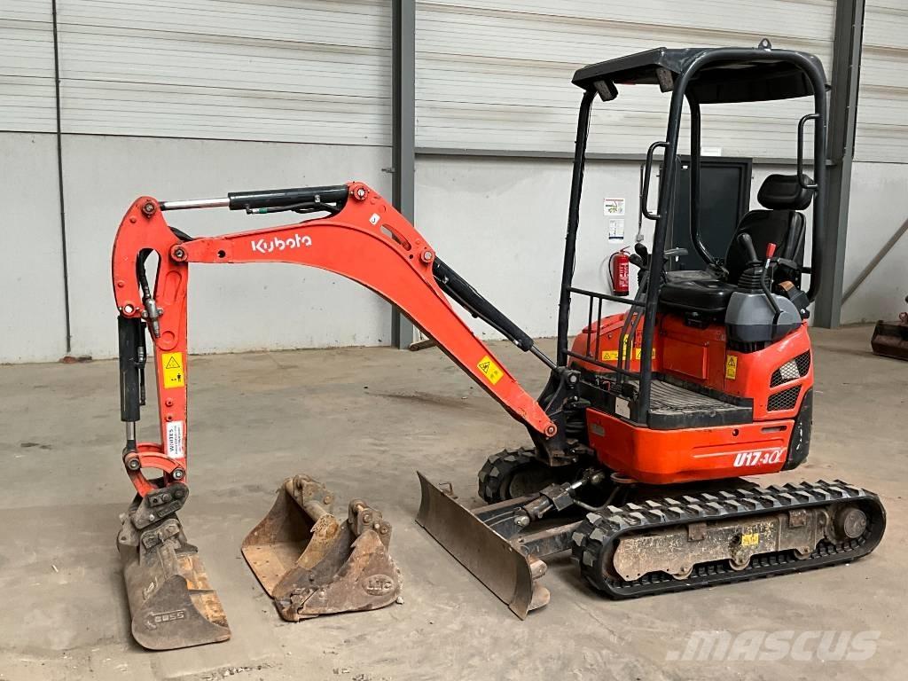 Kubota U 17-3 A Mini ekskavatoriai < 7 t