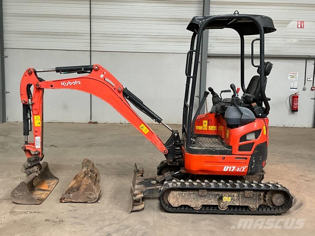 Kubota U 17-3 A Mini ekskavatoriai < 7 t