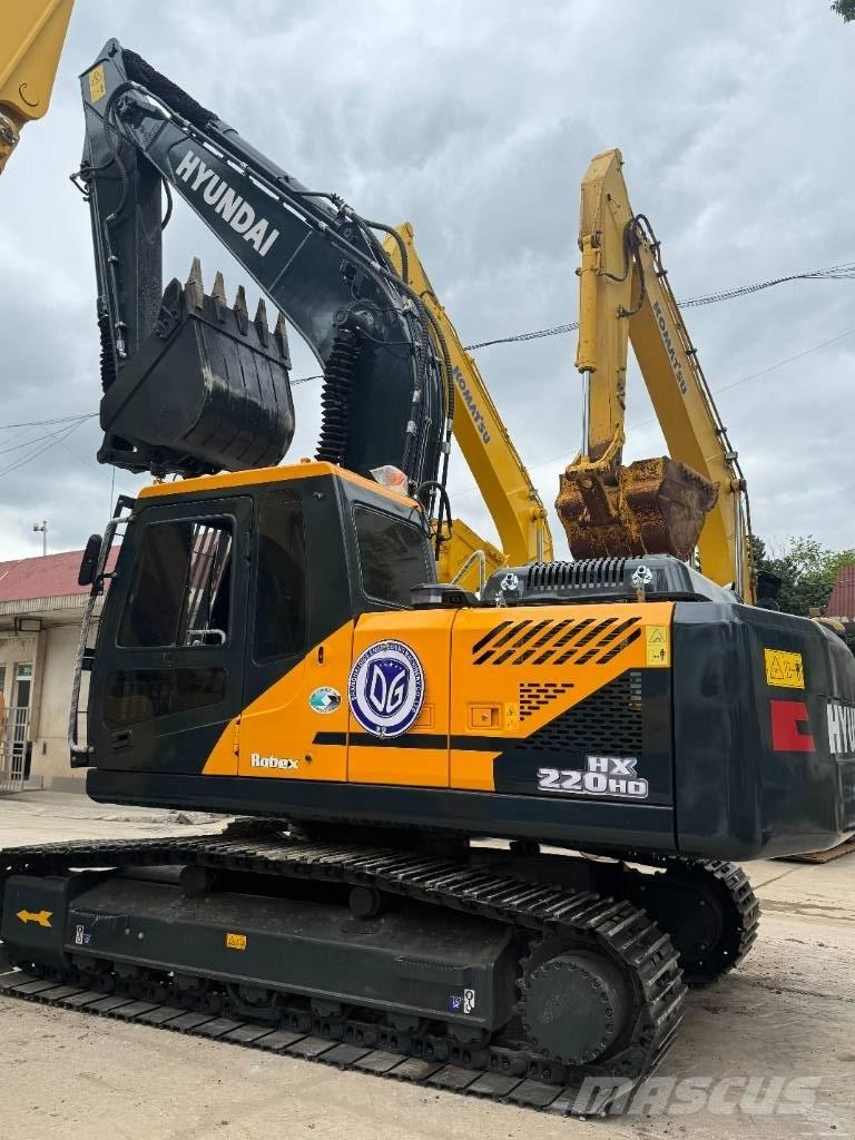 Hyundai HX220HD Vikšriniai ekskavatoriai