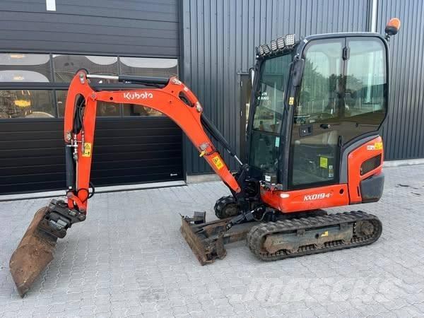 Kubota KX 19-4 Mini ekskavatoriai < 7 t