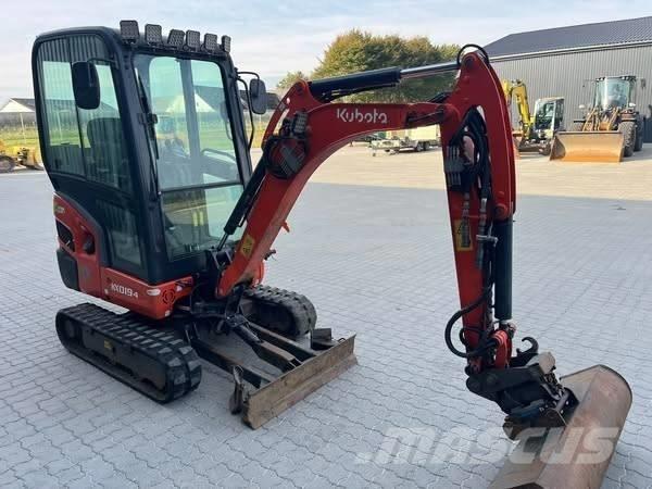 Kubota KX 19-4 Mini ekskavatoriai < 7 t