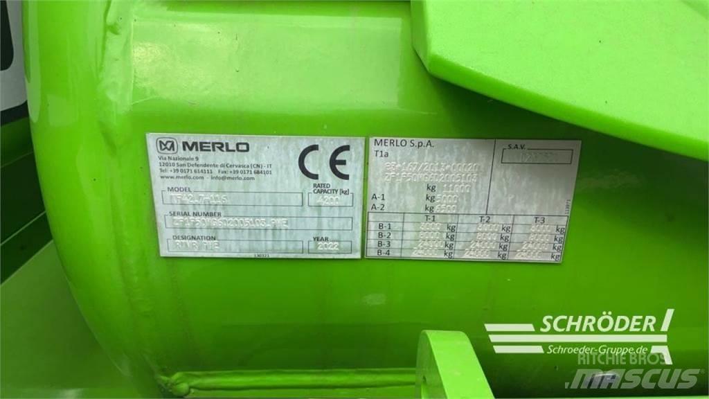Merlo TF 42.7 - 116 Teleskopiniai krautuvai žemės ūkiui