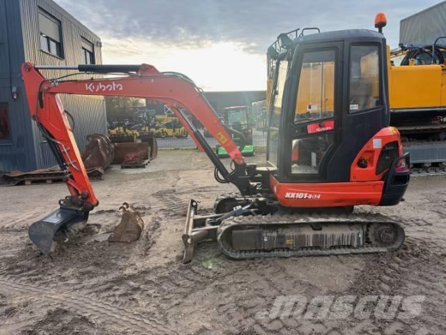 Kubota KX 101-3 Mini ekskavatoriai < 7 t