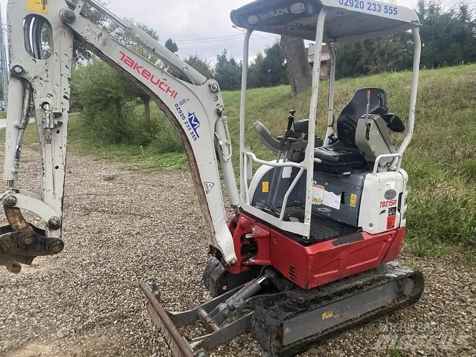 Takeuchi TB 215 R Mini ekskavatoriai < 7 t
