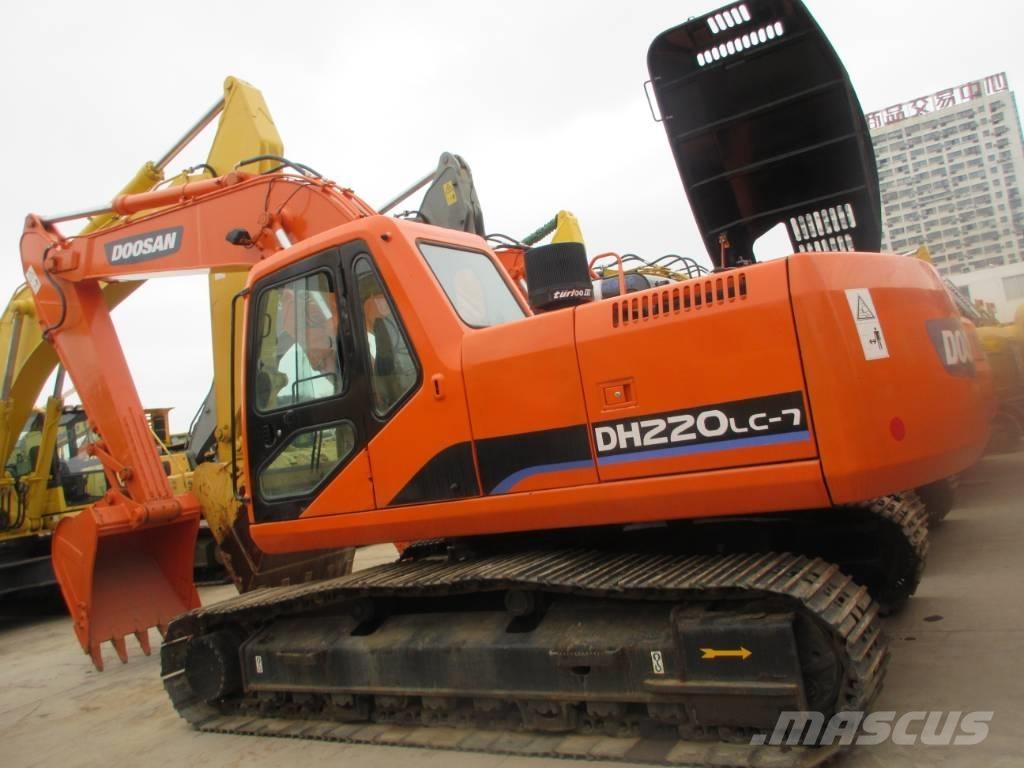 Doosan DH 220 LC-7 Vikšriniai ekskavatoriai