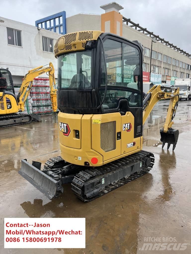 CAT 302CCR Mini ekskavatoriai < 7 t