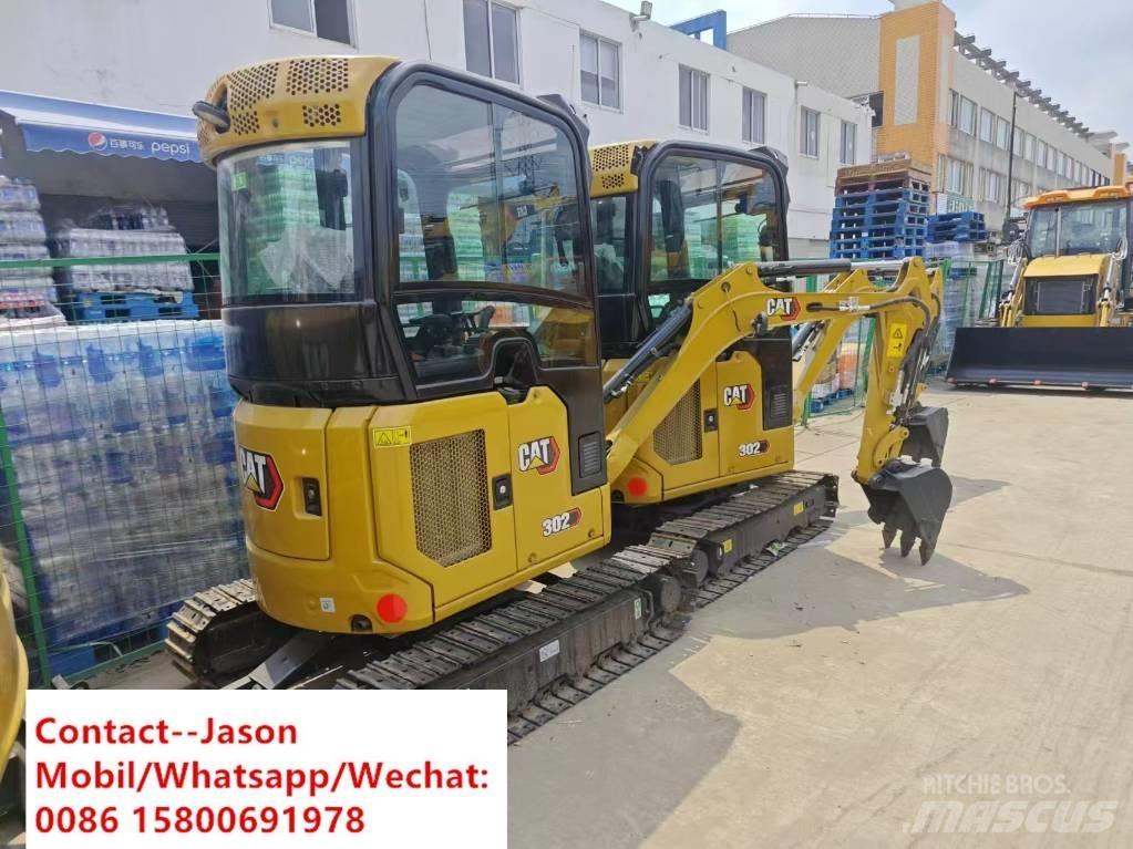 CAT 302CCR Mini ekskavatoriai < 7 t