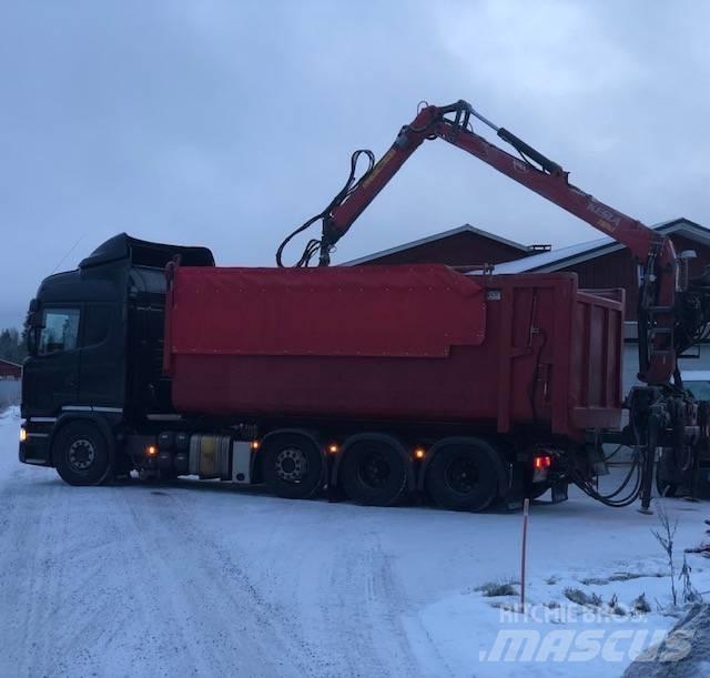 Scania R 730 Savivarčių priekabų vilkikai