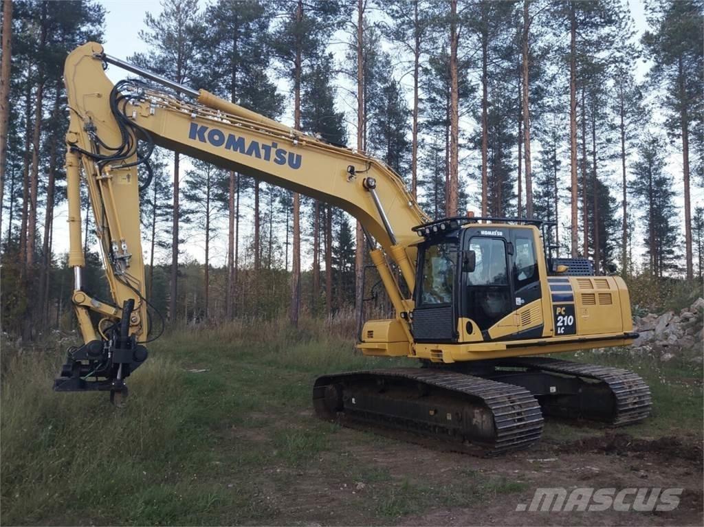 Komatsu PC 210 LC Vikšriniai ekskavatoriai