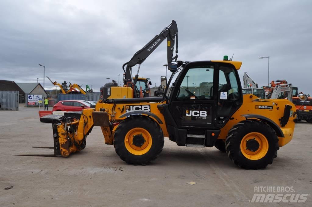 JCB 540-140 Teleskopiniai krautuvai