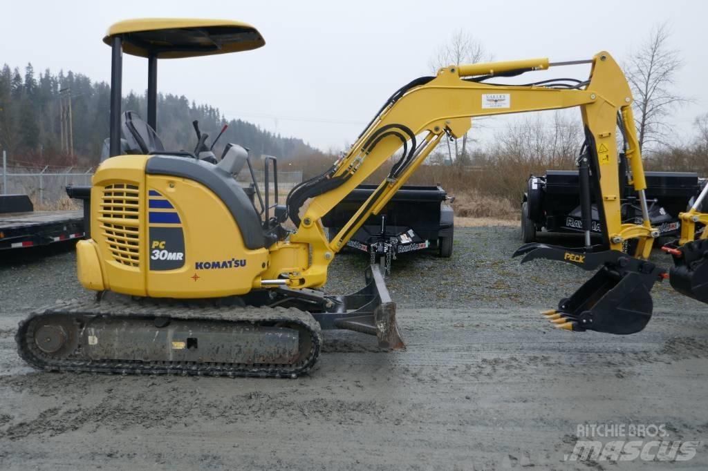 Komatsu PC30MR-5 Mini ekskavatoriai < 7 t