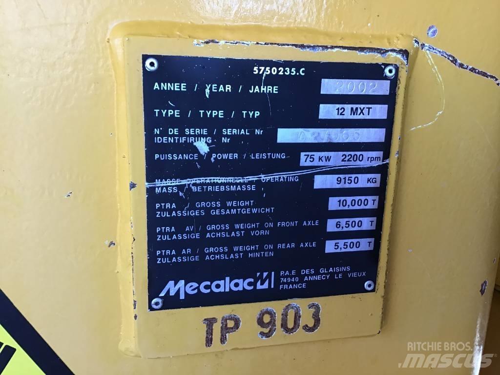 Mecalac 12 MXT Ratiniai ekskavatoriai