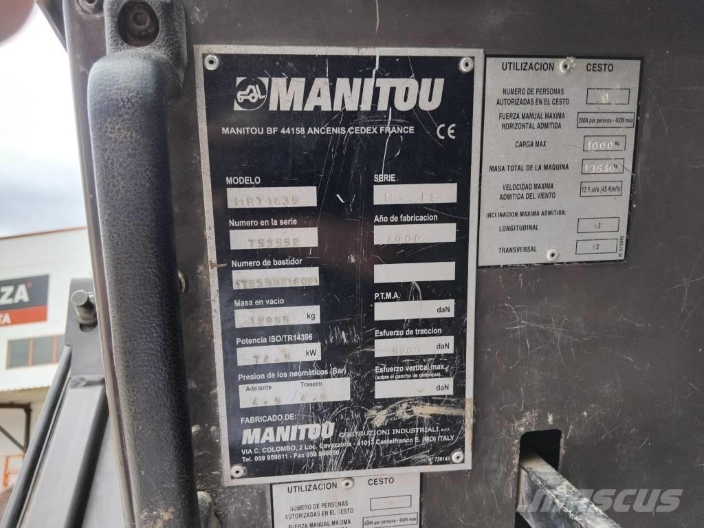 Manitou MRT1635 Teleskopiniai krautuvai