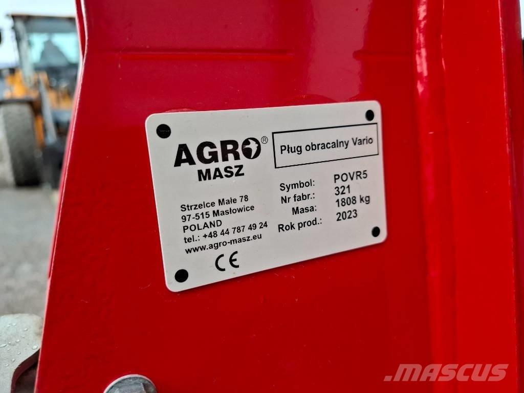 Agro-Masz POVR5 Apverčiamieji plūgai
