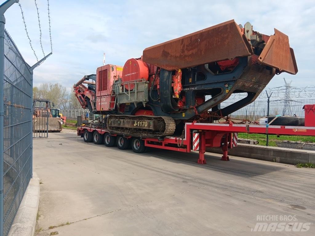 Terex Finlay J1170 Trupintuvai
