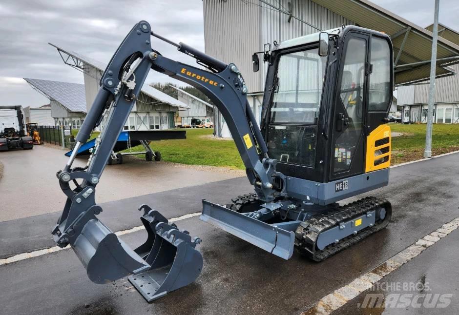 Eurotrac HE 18 Mini ekskavatoriai < 7 t