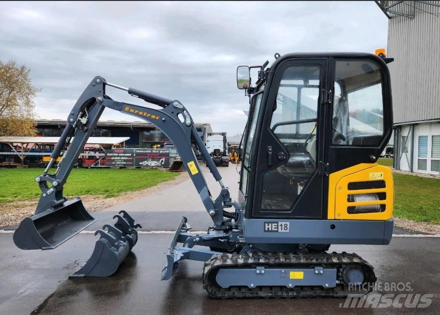 Eurotrac HE 18 Mini ekskavatoriai < 7 t