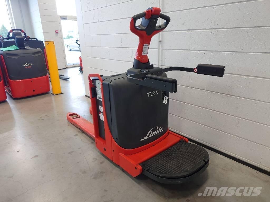 Linde T20P/1151 Žemų aukščių keltuvai su platforma