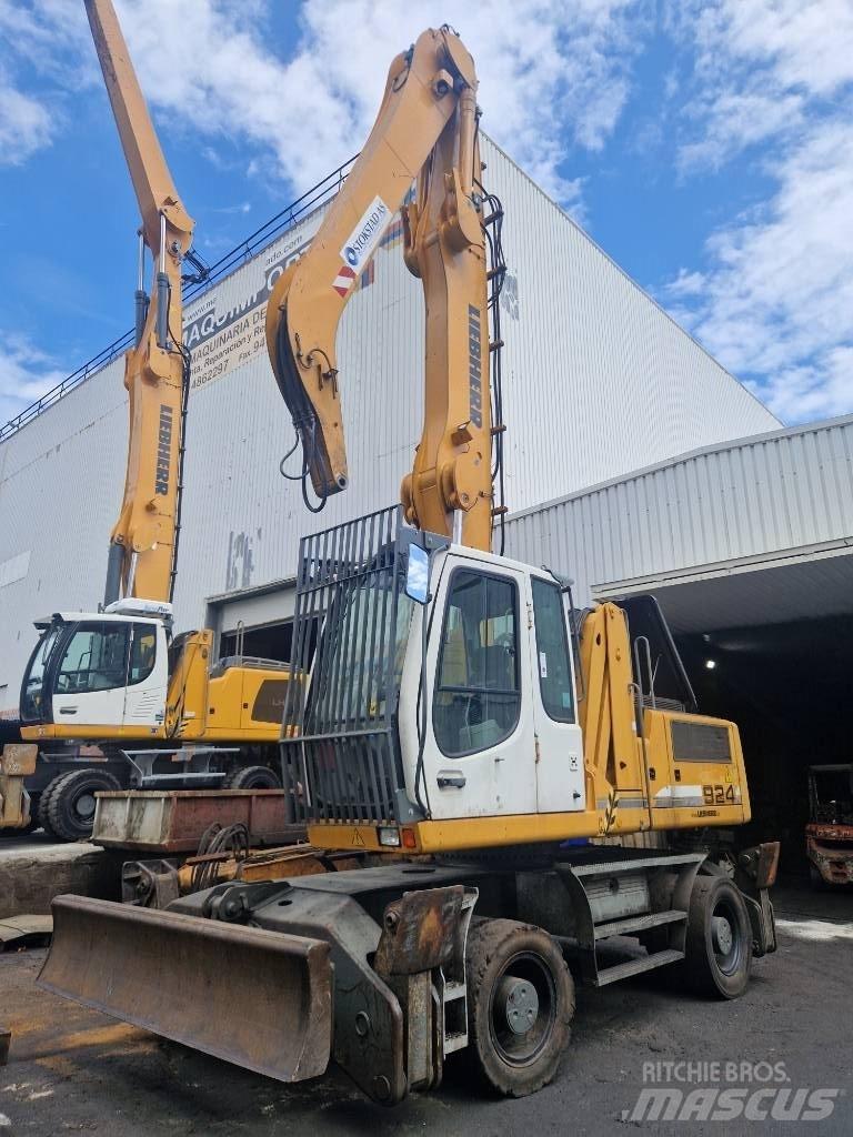 Liebherr A924C Atliekų / pramoniniai krautuvai