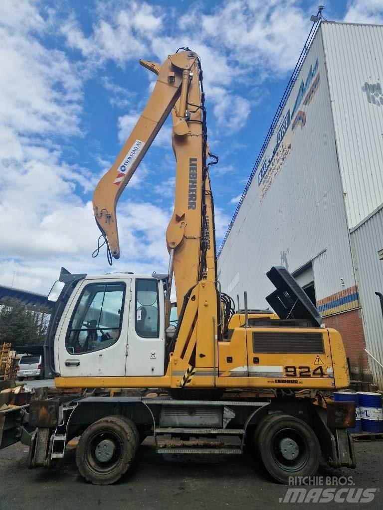 Liebherr A924C Atliekų / pramoniniai krautuvai