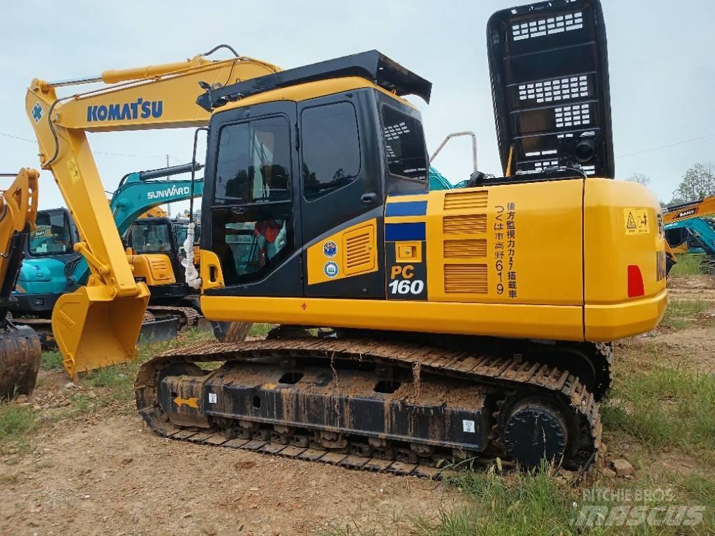 Komatsu PC 160 Vikšriniai ekskavatoriai
