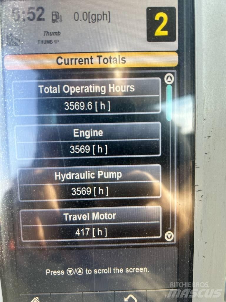 CAT 320 FL Vikšriniai ekskavatoriai