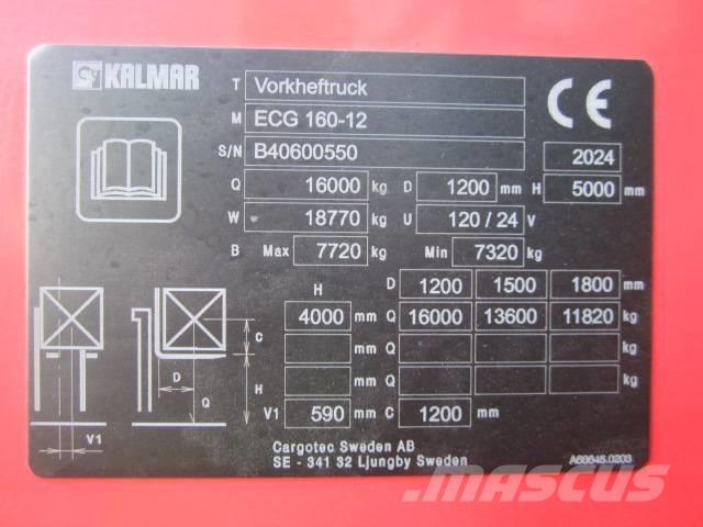 Kalmar ECG 160-12 Elektriniai šakiniai krautuvai
