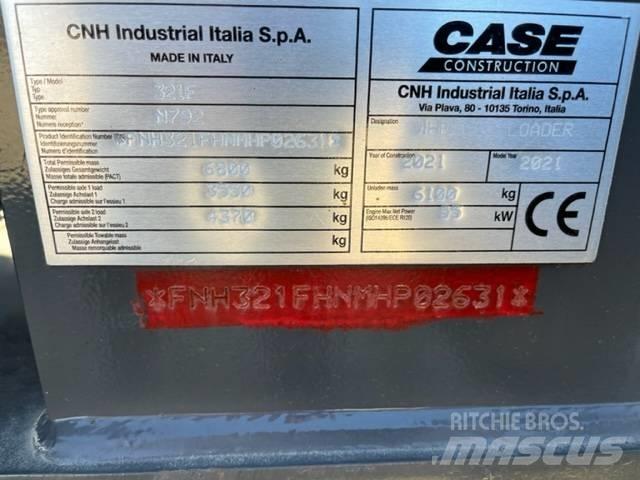 CASE 321 F Naudoti ratiniai krautuvai