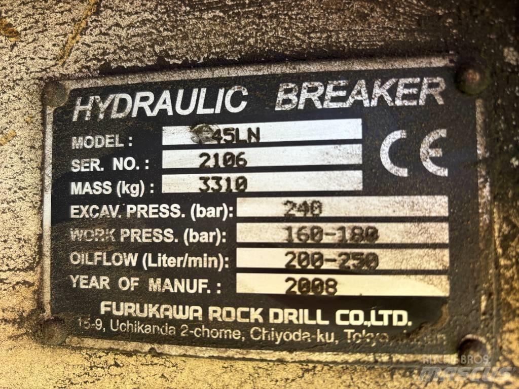 Furukawa F45LN Hidrauliniai kūjai / Trupintuvai