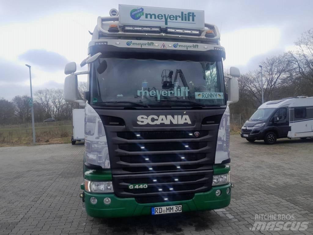 Scania G 440 Platforminiai/Gerviniai sunkvežimiai