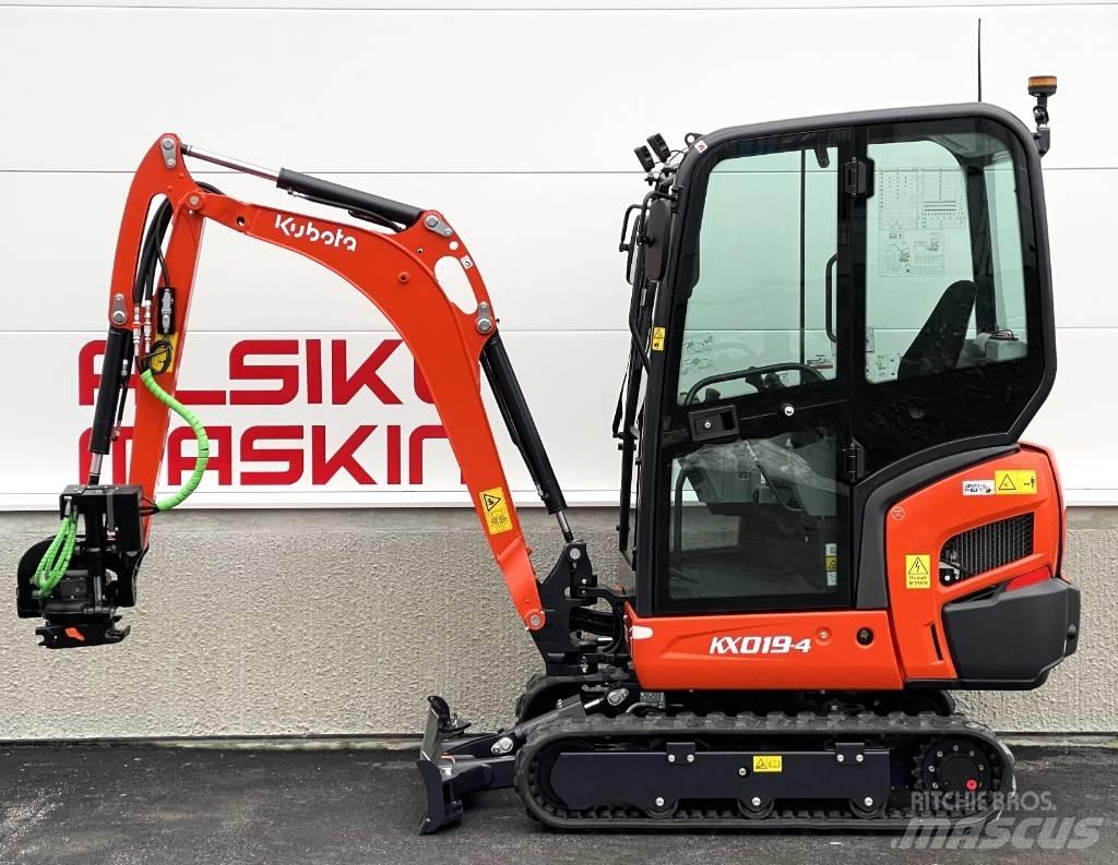 Kubota KX 019-4 Mini ekskavatoriai < 7 t