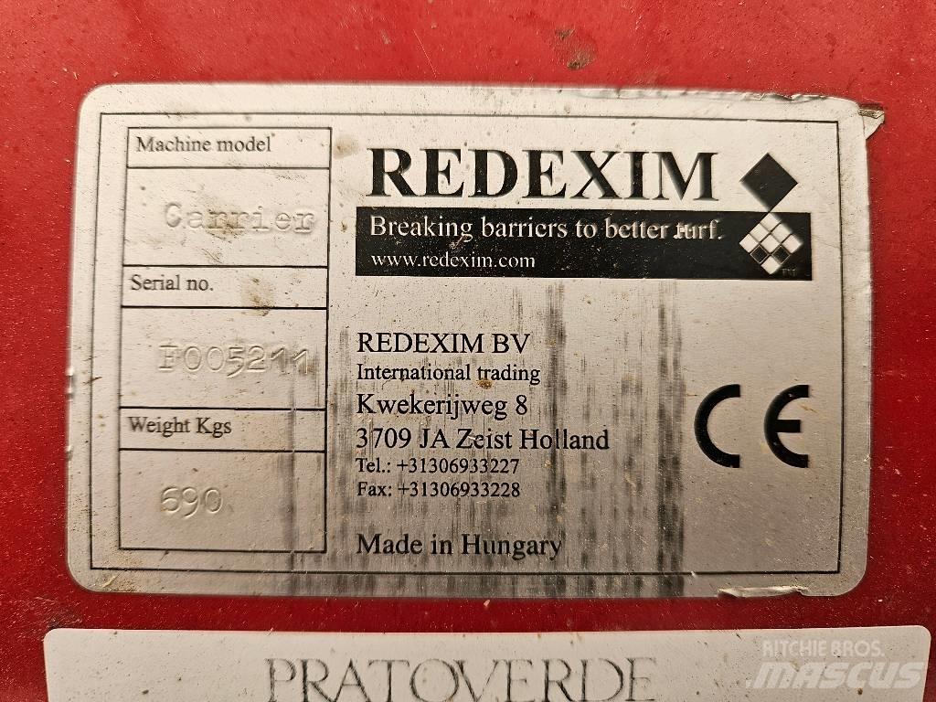 Redexim CARRIER Aplinkos tvarkymas - Kita