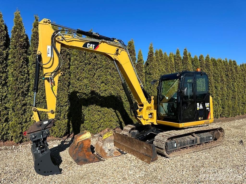 CAT 308 E2 CR Vidutinės galios ekskavatoriai 7-12 t