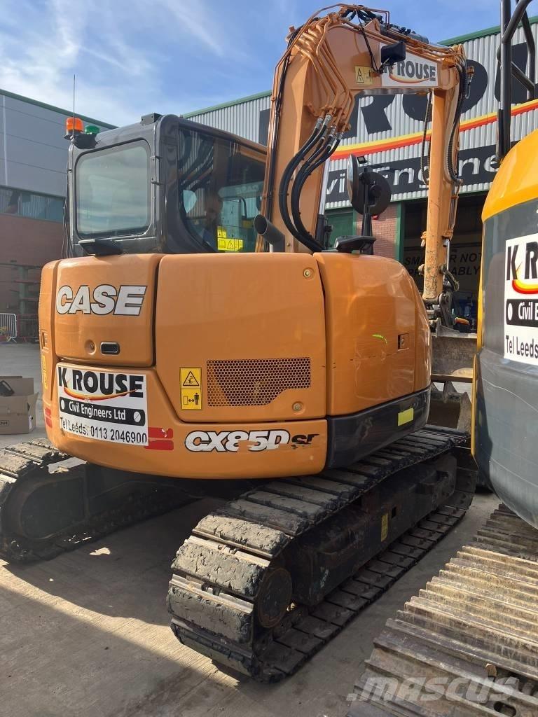 CASE CX 85 D SR Vidutinės galios ekskavatoriai 7-12 t